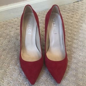 Red Stiletto Pump
